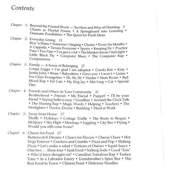 All Together Now Sonja Dunn SIGNED 200 Best Chants KIDS Rhymes Songs Poems RARE - Picture 5 of 6